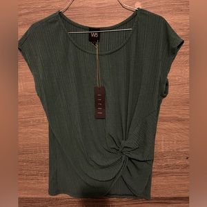 Green blouse